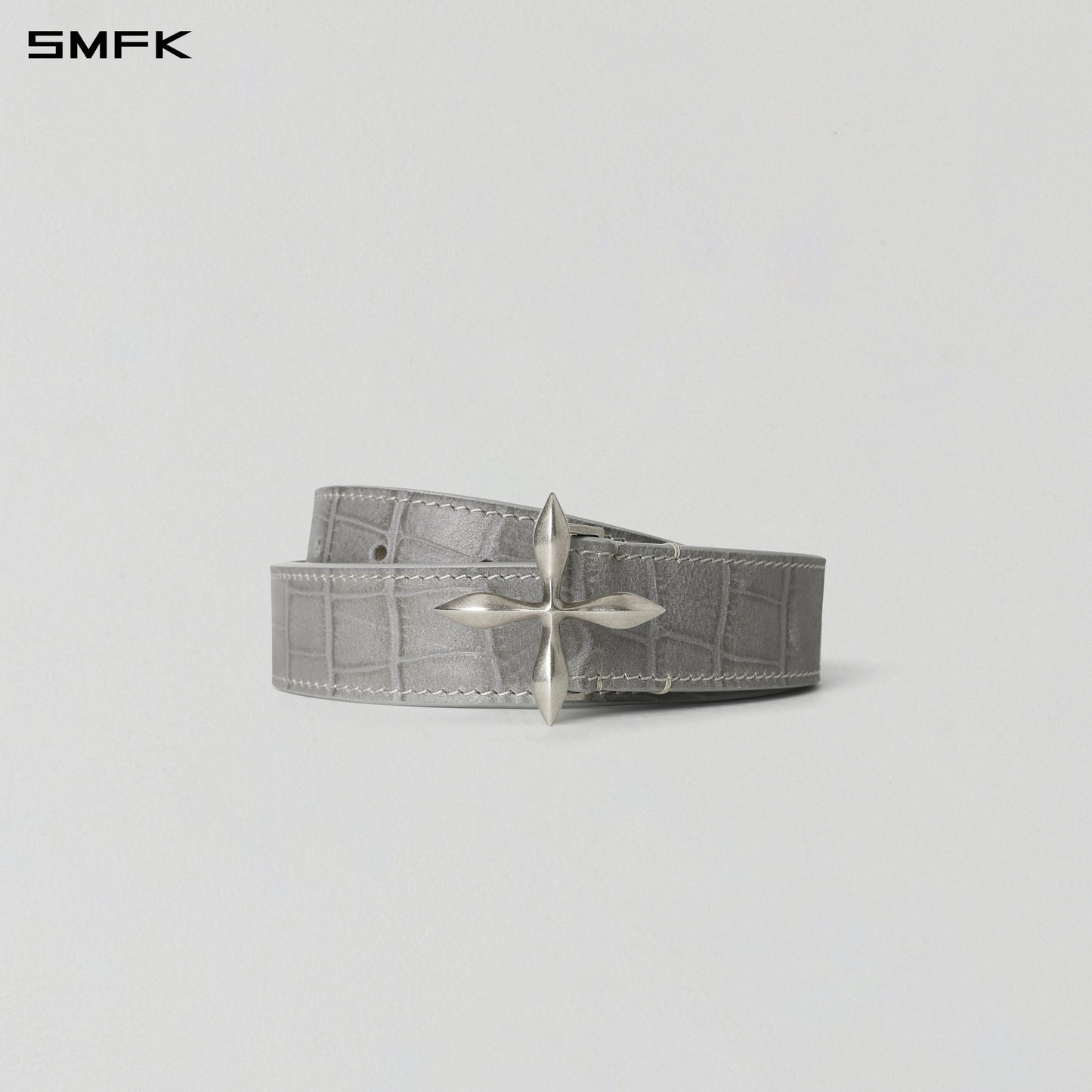 COMPASS LEATHER BELT/COW LEATHER/U