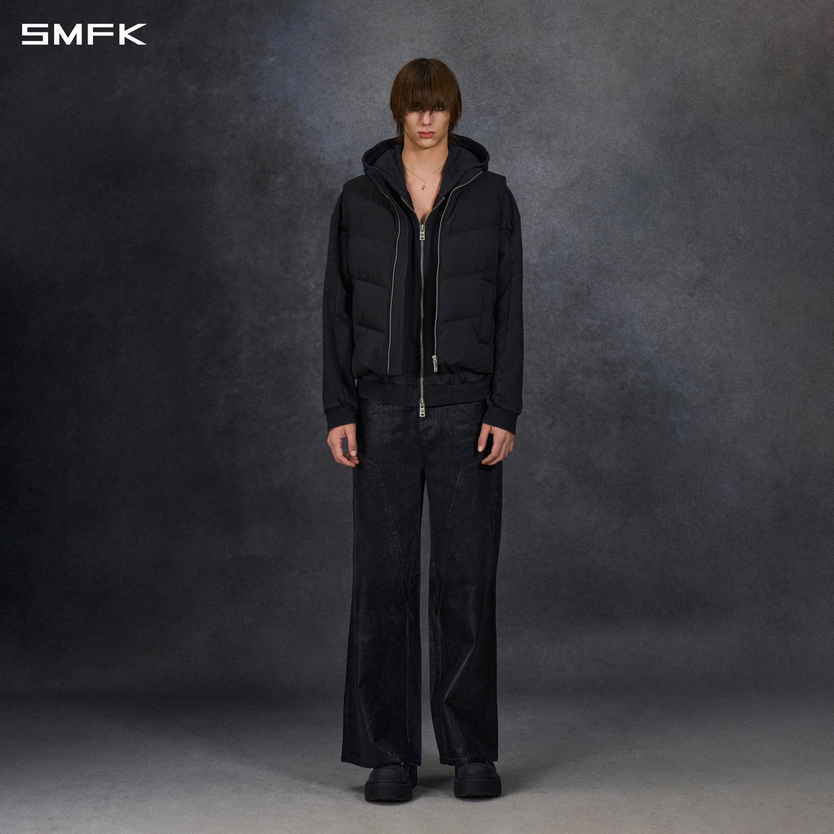 MIRAGE PSYCHIC FIT DOWN VEST/WHITE DUCK DOWN/U