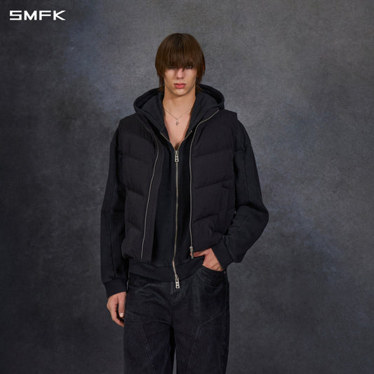 MIRAGE PSYCHIC FIT DOWN VEST/WHITE DUCK DOWN/U