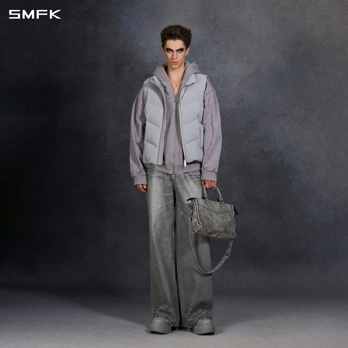 MIRAGE PSYCHIC FIT DOWN VEST/WHITE DUCK DOWN/U