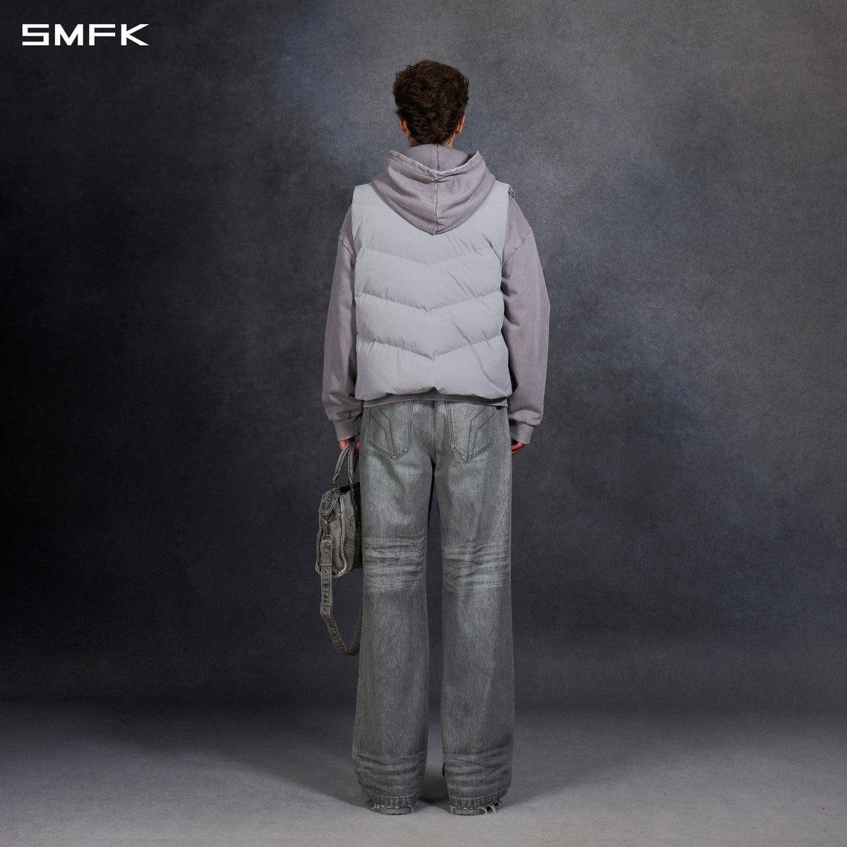 MIRAGE PSYCHIC FIT DOWN VEST/WHITE DUCK DOWN/U