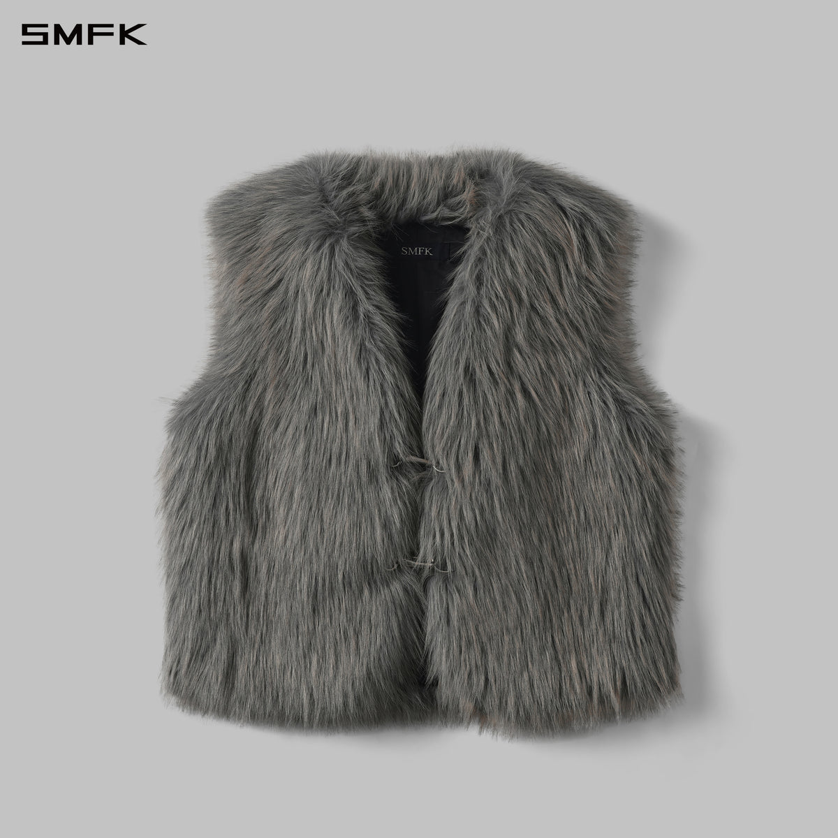 PERMANENT MUSE FAUX FUR VEST/POLYESTER/U