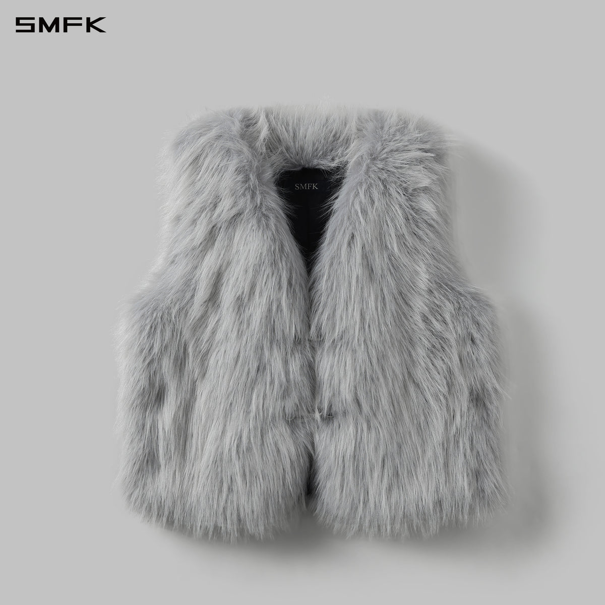 PERMANENT MUSE FAUX FUR VEST/POLYESTER/U
