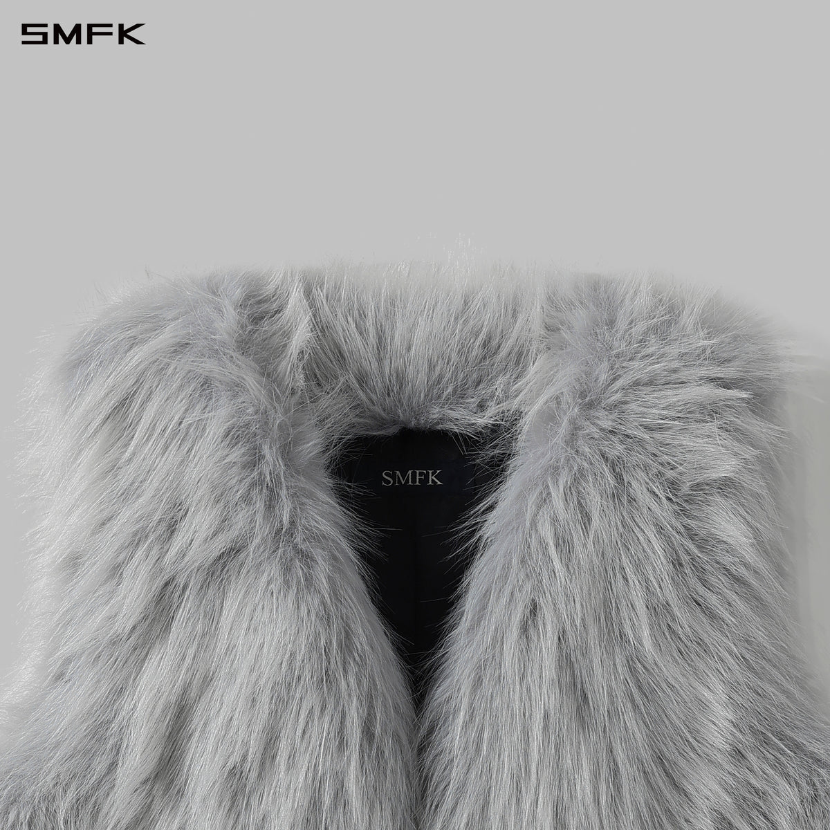 PERMANENT MUSE FAUX FUR VEST/POLYESTER/U