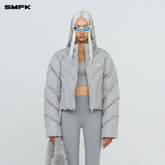 FUTURE Storm Hurricane Down Jacket Space Silver