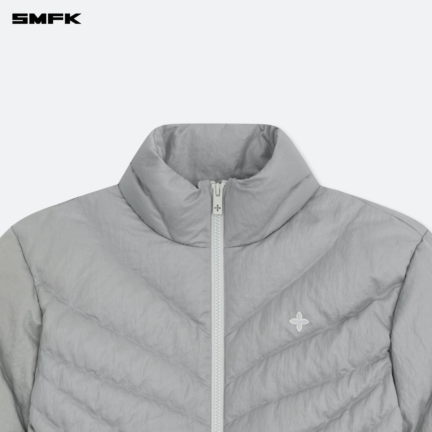 FUTURE Storm Hurricane Wide Fit Down Jacket Space Silver