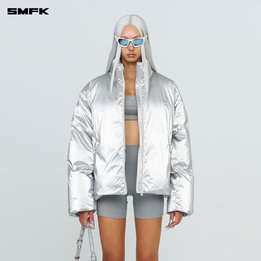 FUTURE X-Storm Extreme Hurricane Bubble Down Jacket Space Silver