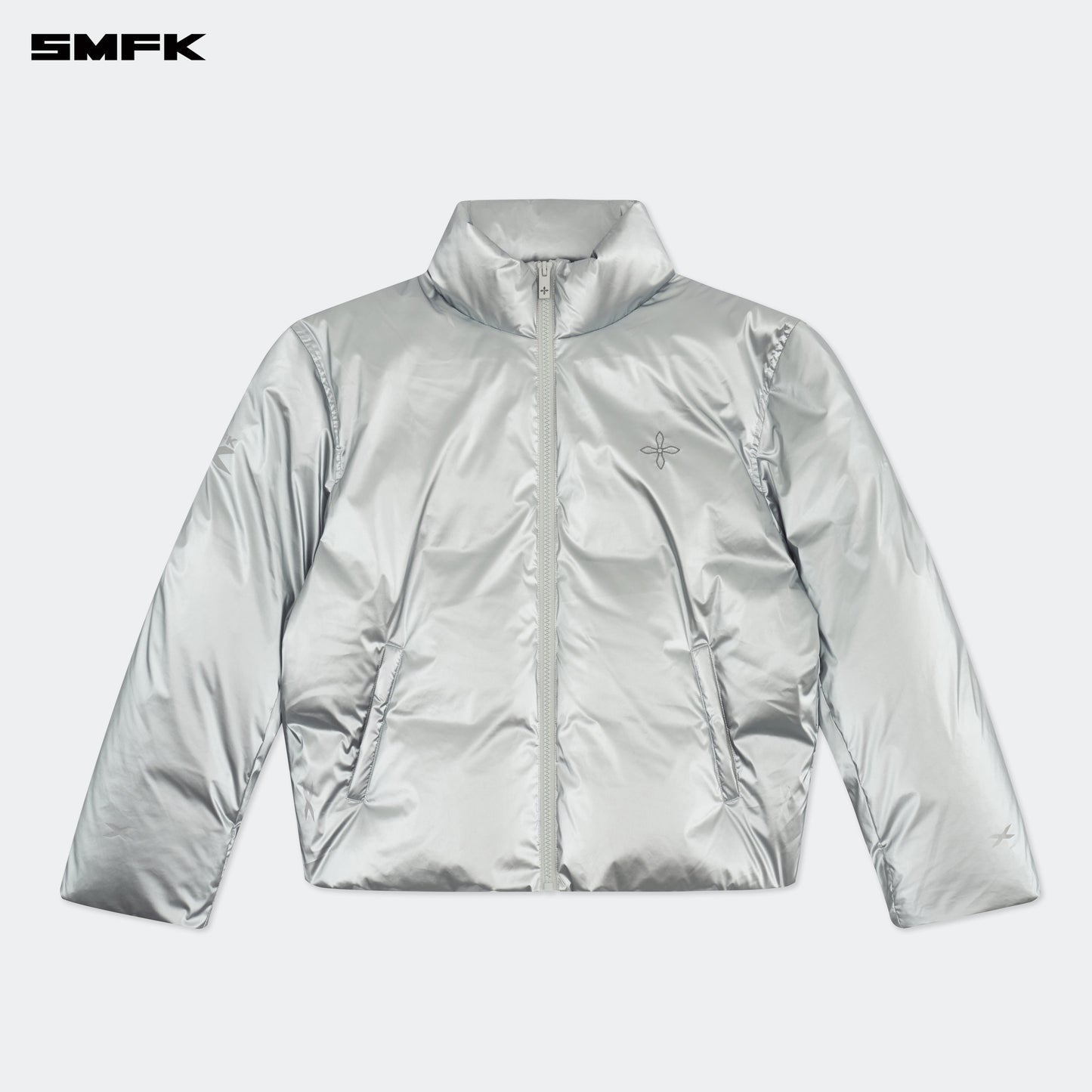 FUTURE X-Storm Extreme Hurricane Bubble Down Jacket Space Silver