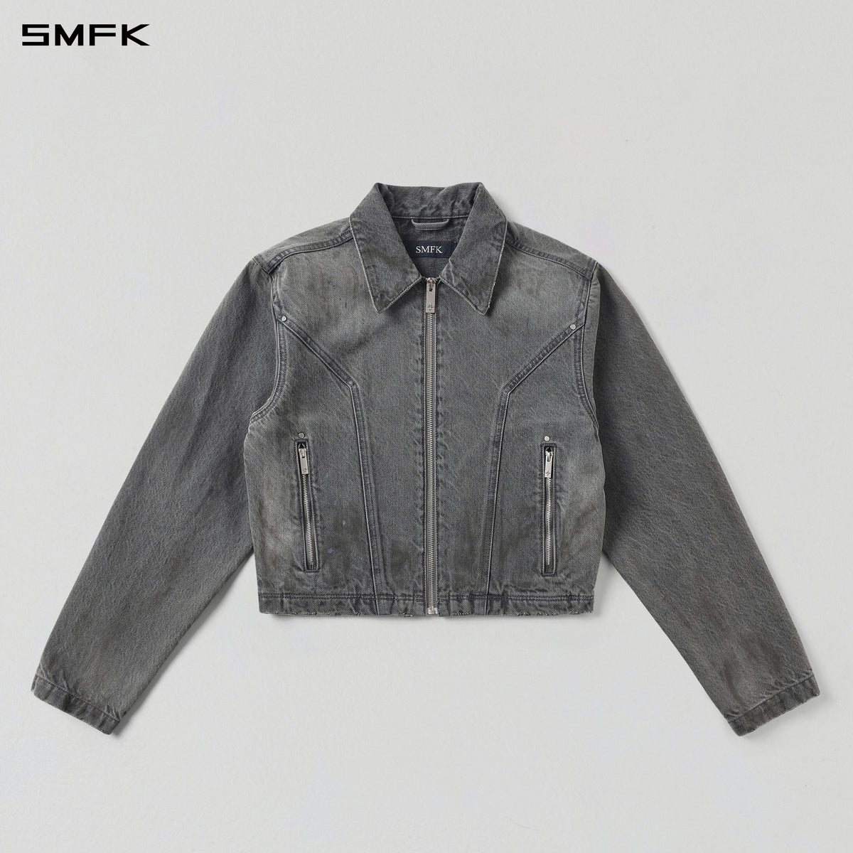 PERMANENT MODE SAMPLE DENIM JACKET/DENIM COTTON/W