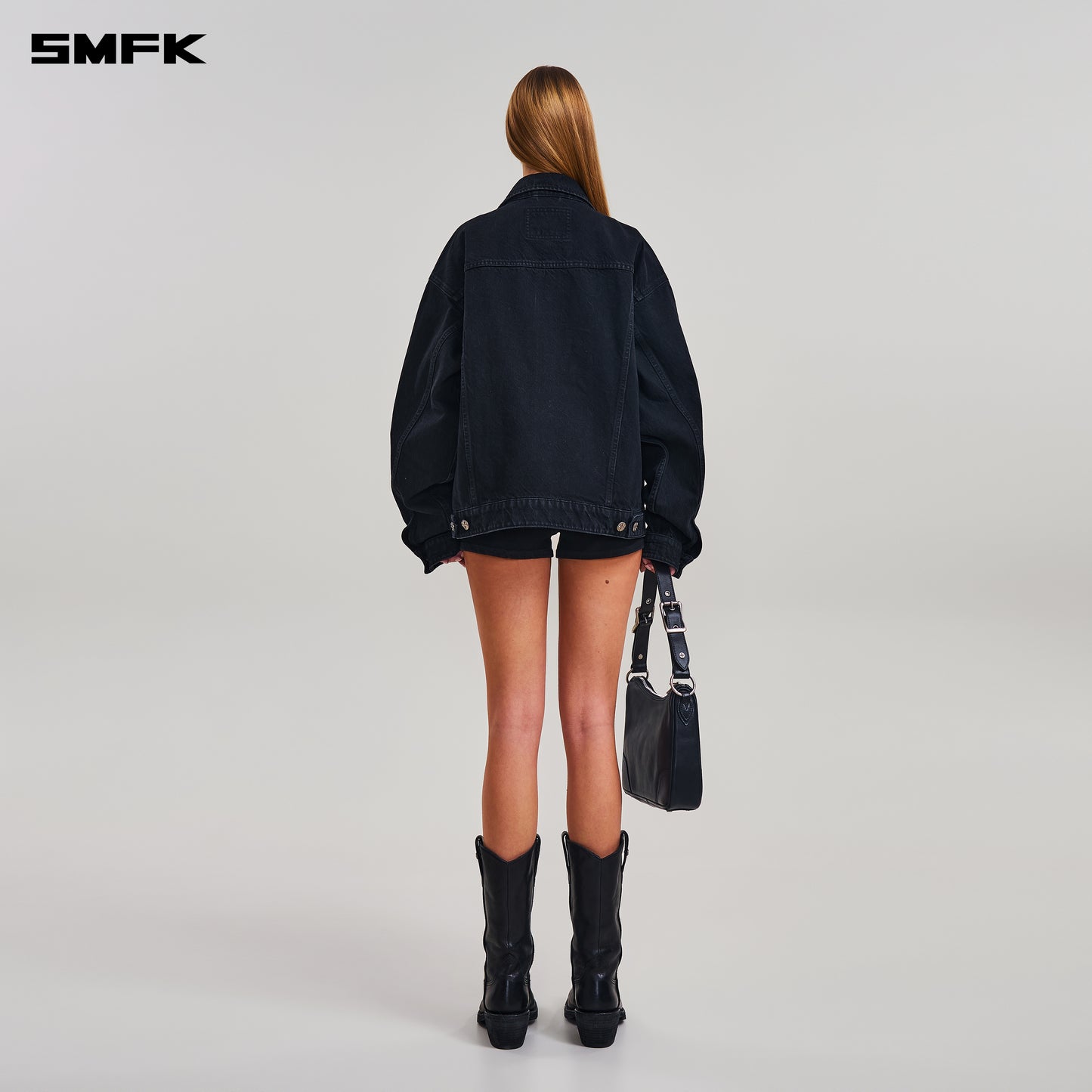 COMPASS MODE DENIM JACKET/ WILD BLACK