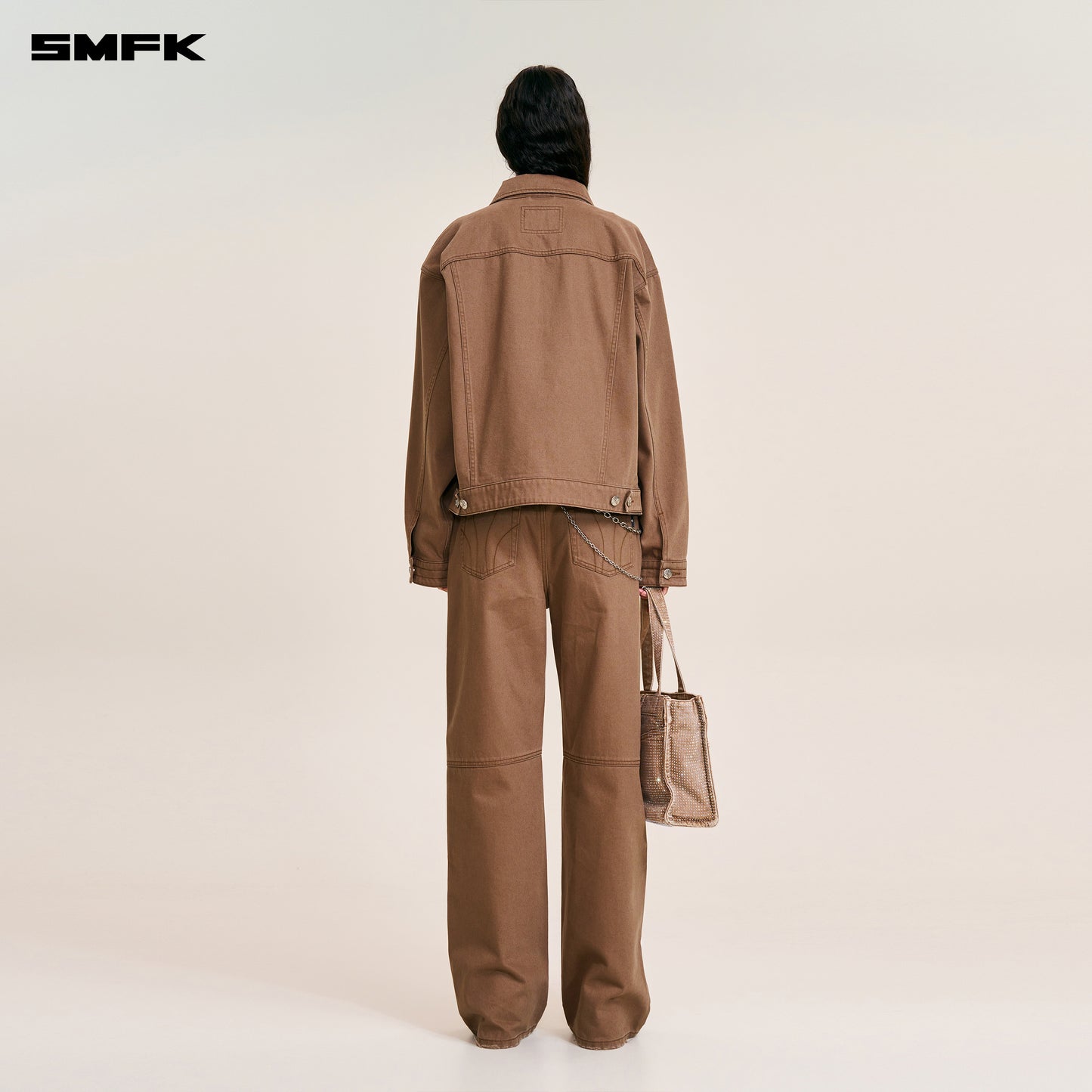 COMPASS MODE DENIM JACKET/ WILD HORSE BROWN