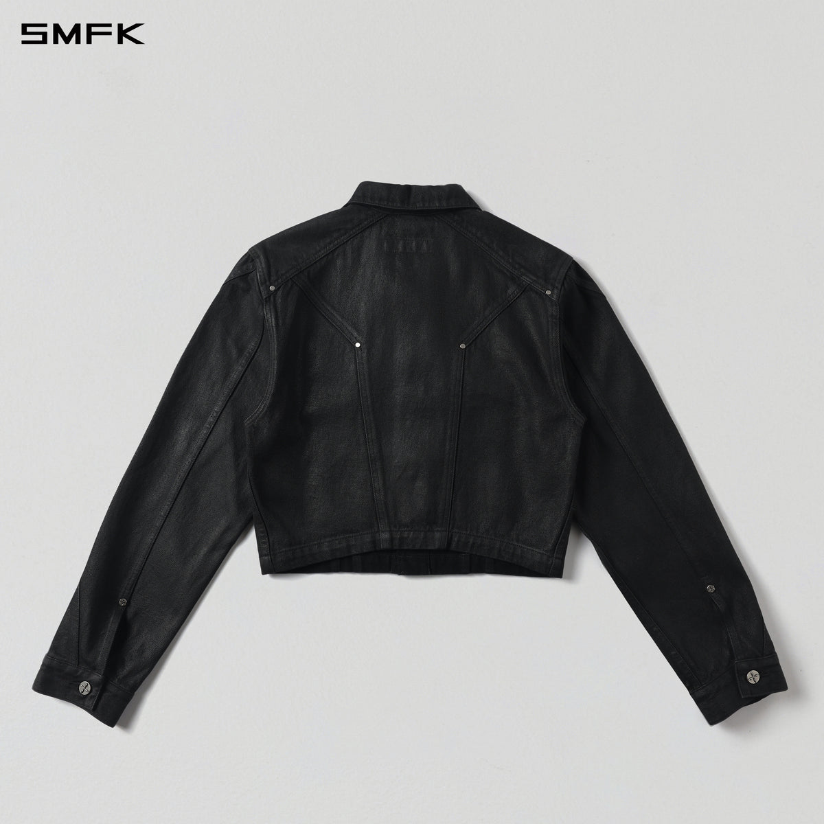 MIRAGE SHORT DENIM JACKET/COTTON