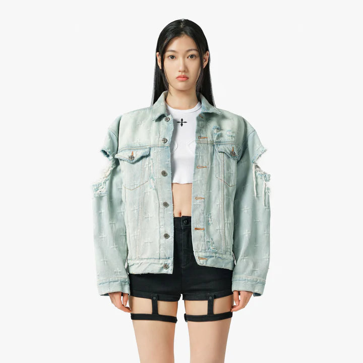 GARDEN CONTOURED DENIM JACKET