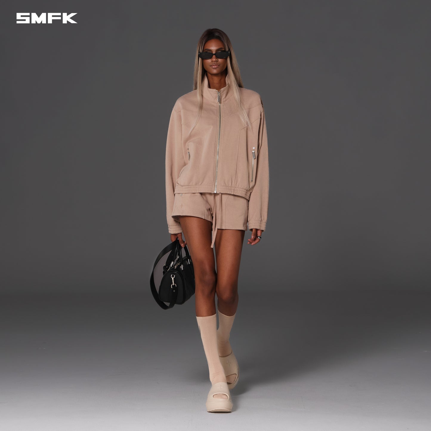 MYTH PSYCHIC LOOSE JACKET/COTTON+WOOL-FRESH SKIN