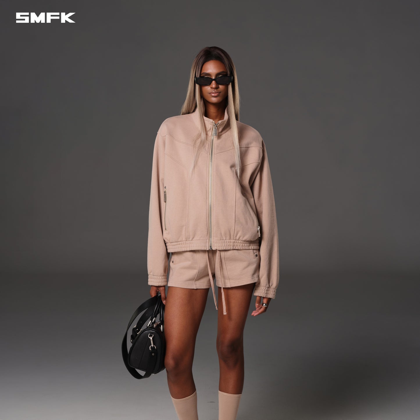 MYTH PSYCHIC LOOSE JACKET/COTTON+WOOL-FRESH SKIN