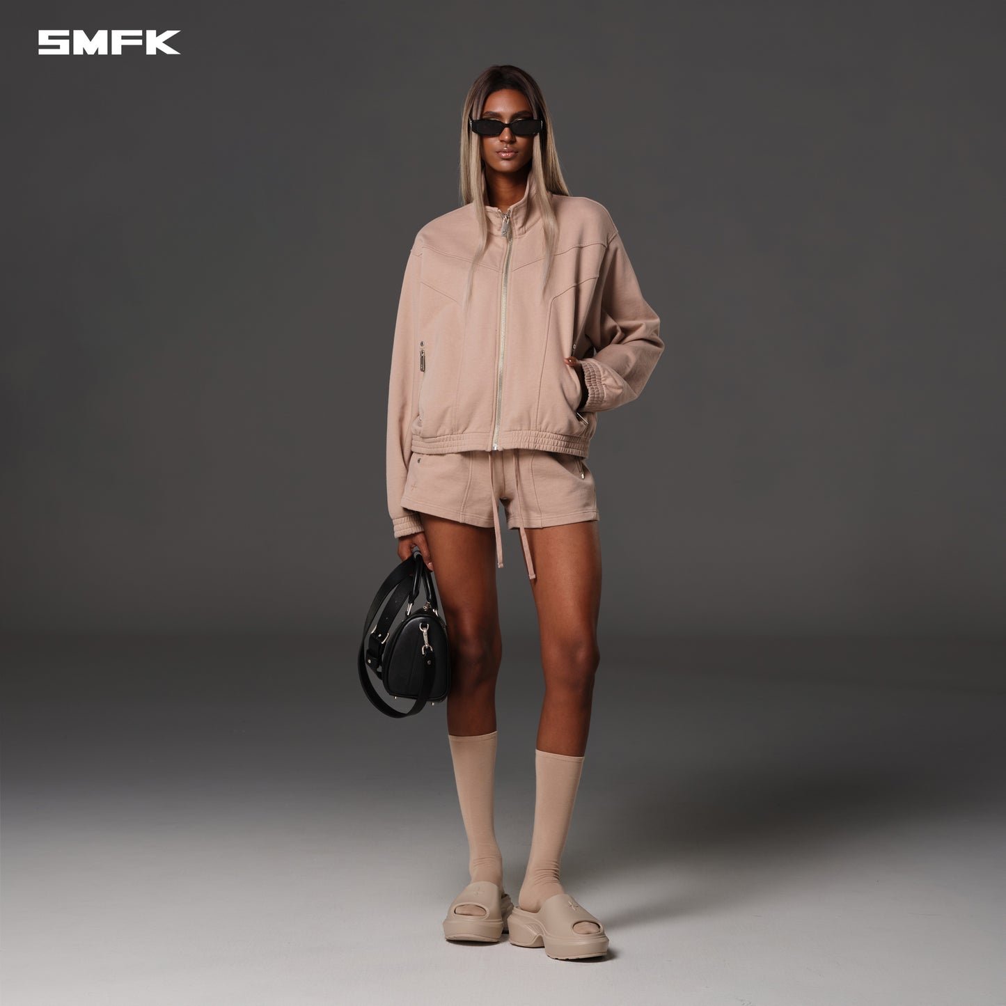 MYTH PSYCHIC LOOSE JACKET/COTTON+WOOL-FRESH SKIN