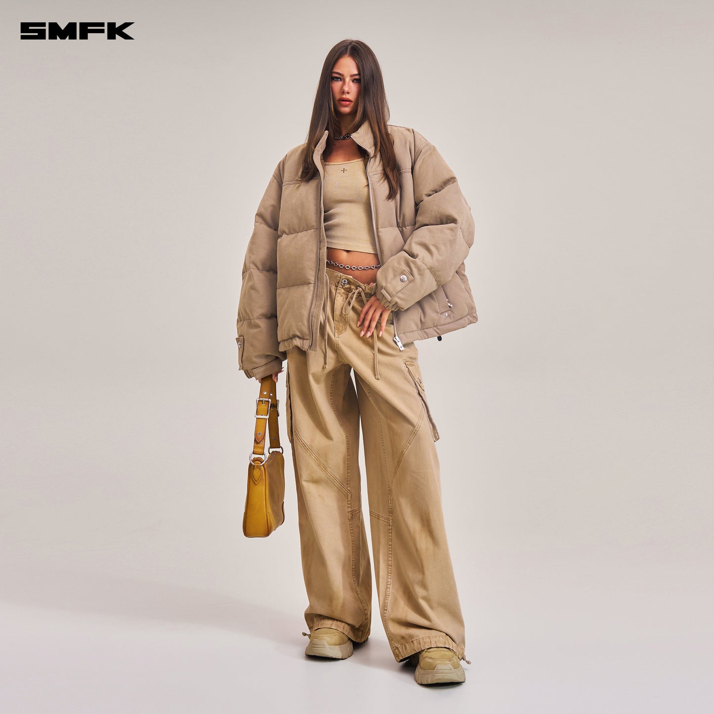 COMPASS MODE WASTELAND HUNTING WADDED JACKET/ SAND