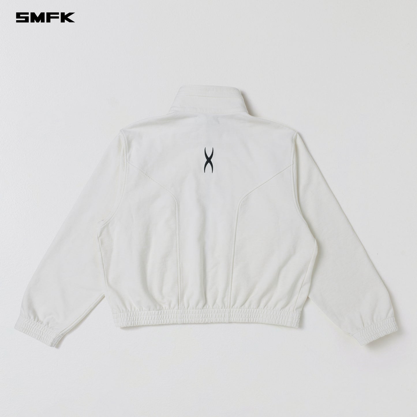 MYTH PSYCHIC LOOSE JACKET/COTTON+WOOL-CLOUD WHITE