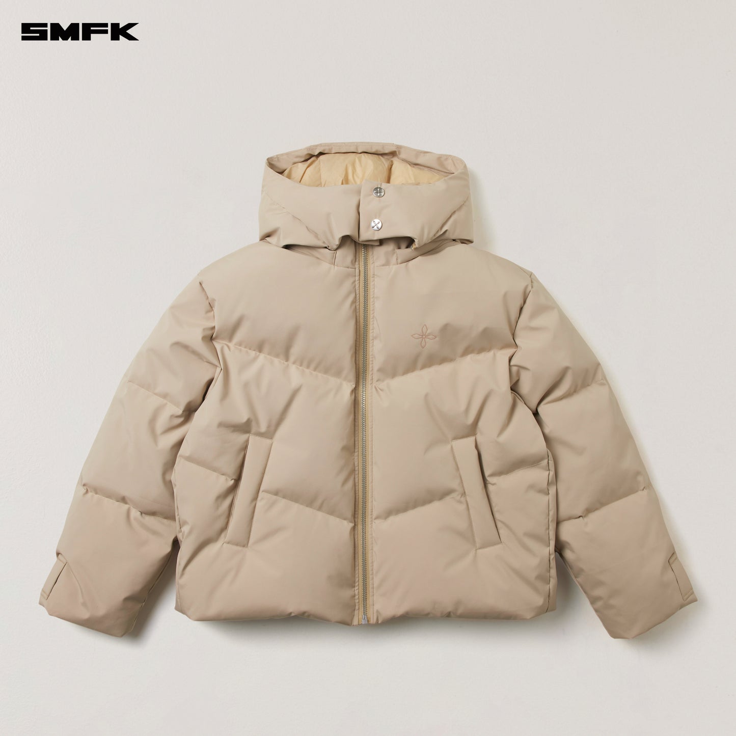 COMPASS MODE WASTELAND HUNTING DOWN JACKET/LOOSE/ FADE SAND