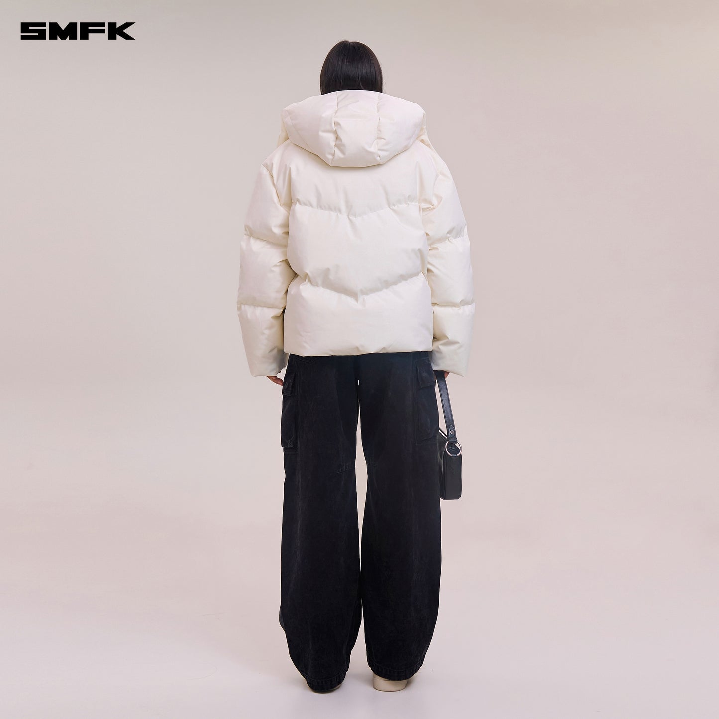 COMPASS MODE WASTELAND HUNTING DOWN JACKET/LOOSE/ SNOW MOUNTAIN WHITE