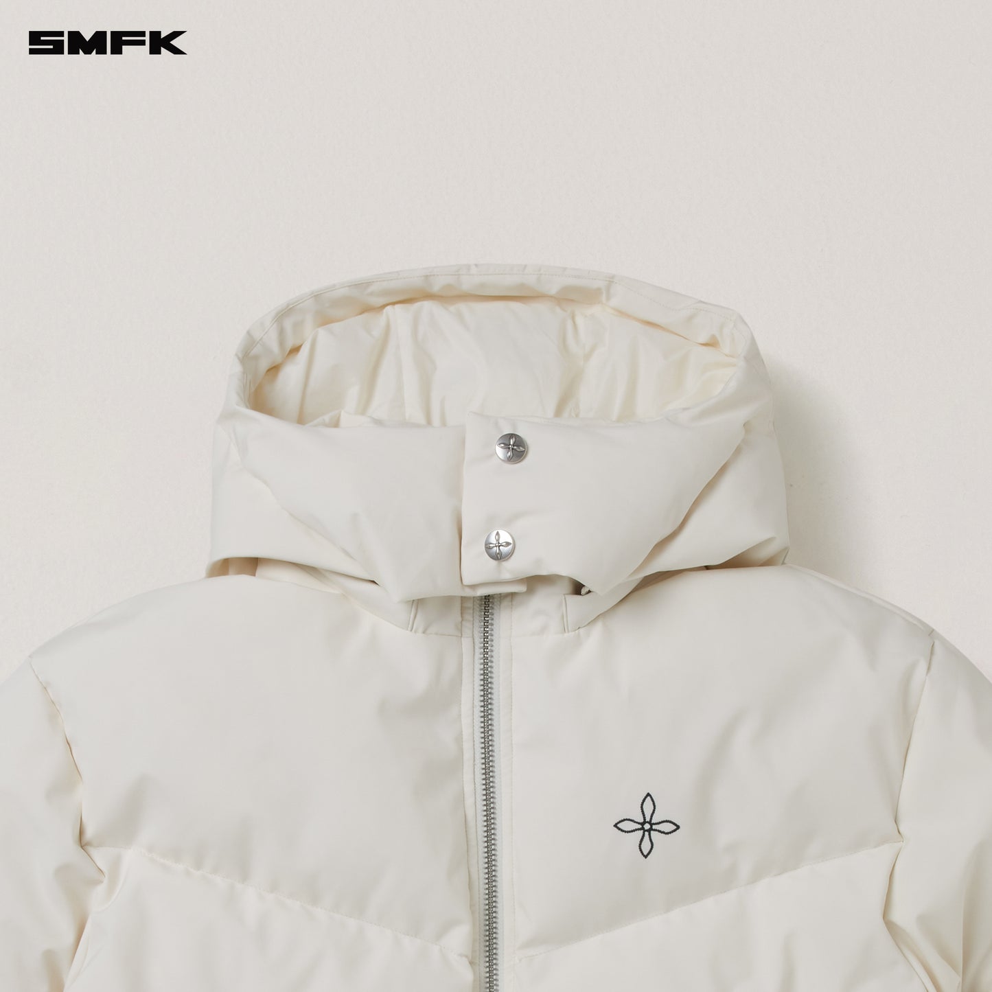 COMPASS MODE WASTELAND HUNTING DOWN JACKET/LOOSE/ SNOW MOUNTAIN WHITE