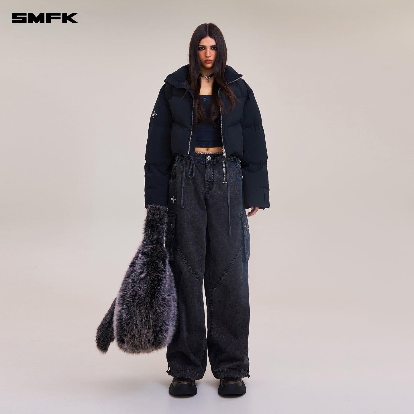 COMPASS MODE WASTELAND HUNTING DOWN JACKET/SHORT/ WILD BLACK