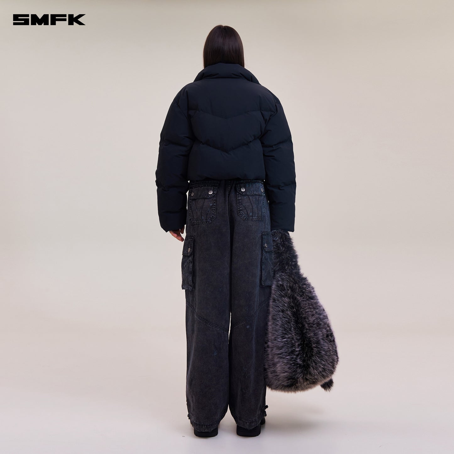 COMPASS MODE WASTELAND HUNTING DOWN JACKET/SHORT/ WILD BLACK