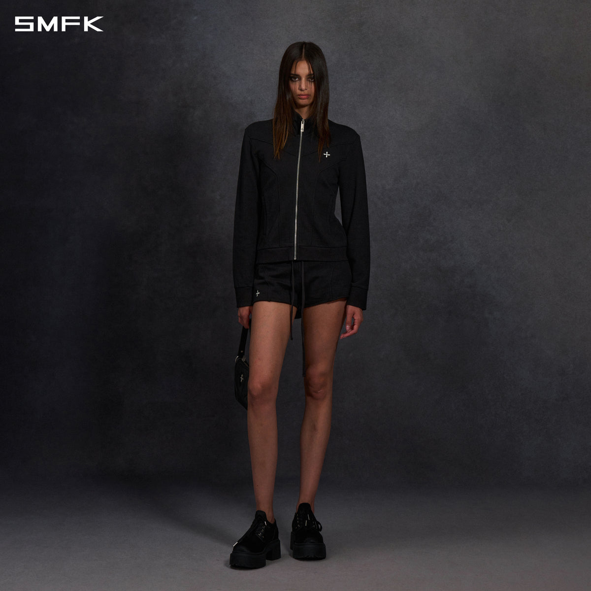 PERMANENT MODE SLIM SPORTS JACKET/COTTON
