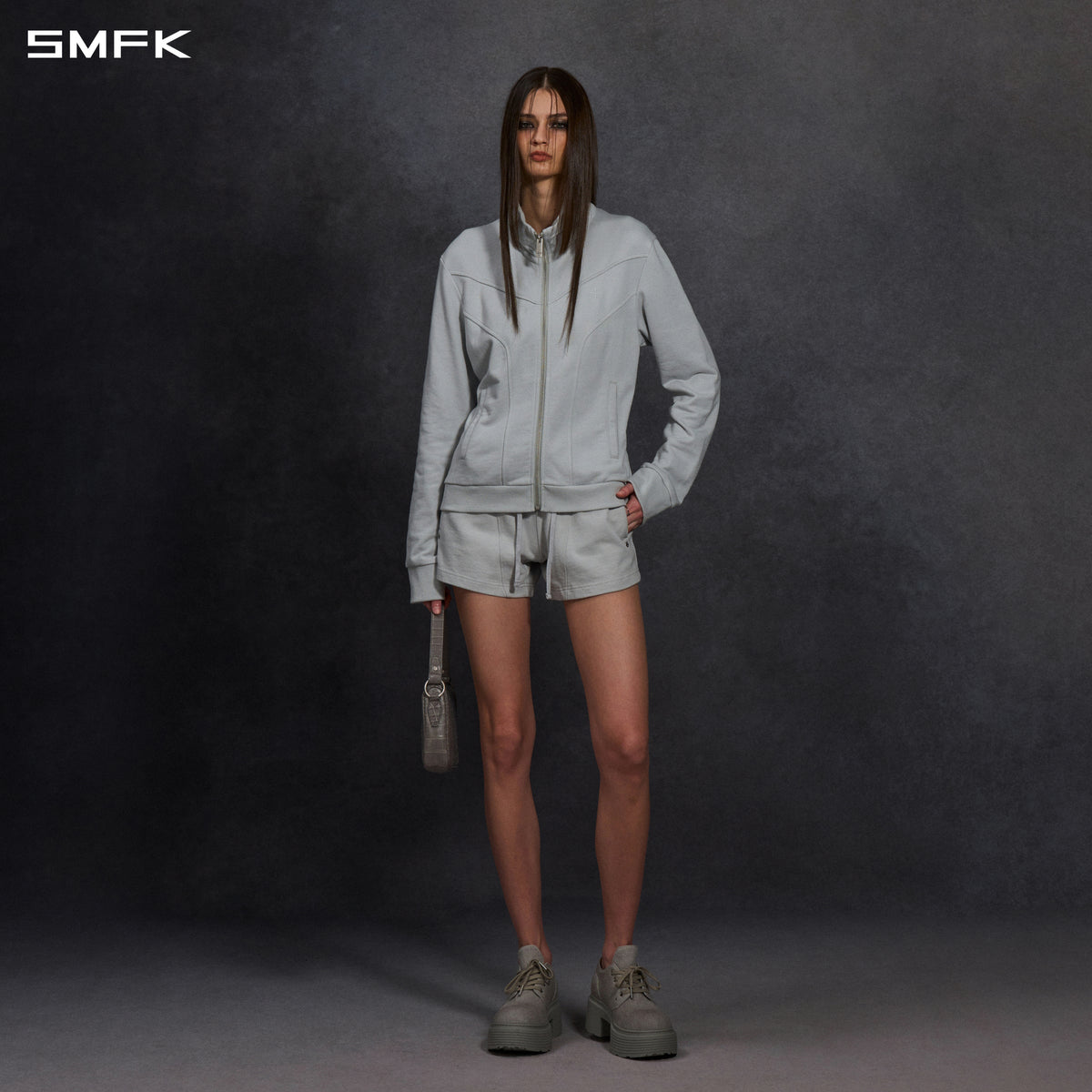 PERMANENT MODE SLIM SPORTS JACKET/COTTON