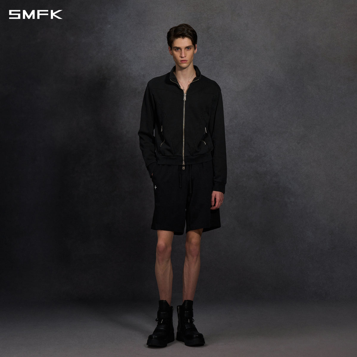 PERMANENT MODE LOOSE SPORTS JACKET- UNISEX/COTTON