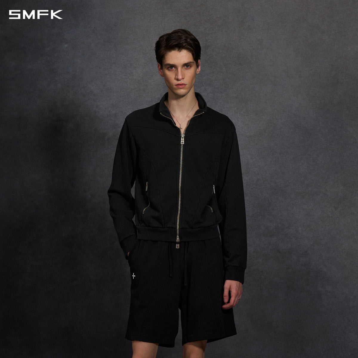 PERMANENT MODE LOOSE SPORTS JACKET- UNISEX/COTTON