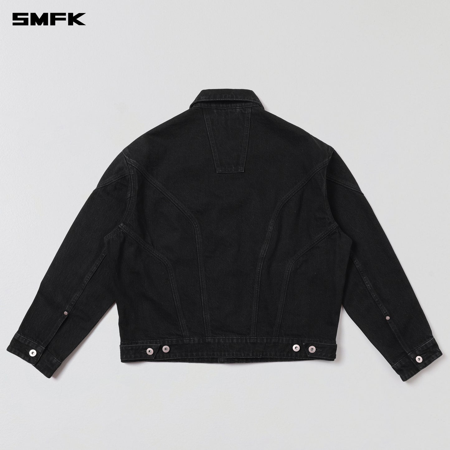 WILD MIRAGE LOOSE DENIM JACKET/COTTON