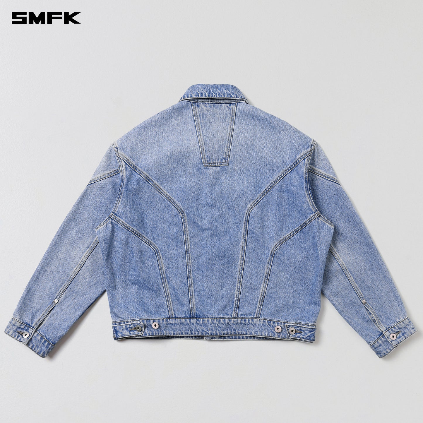 WILD MIRAGE LOOSE DENIM JACKET/COTTON
