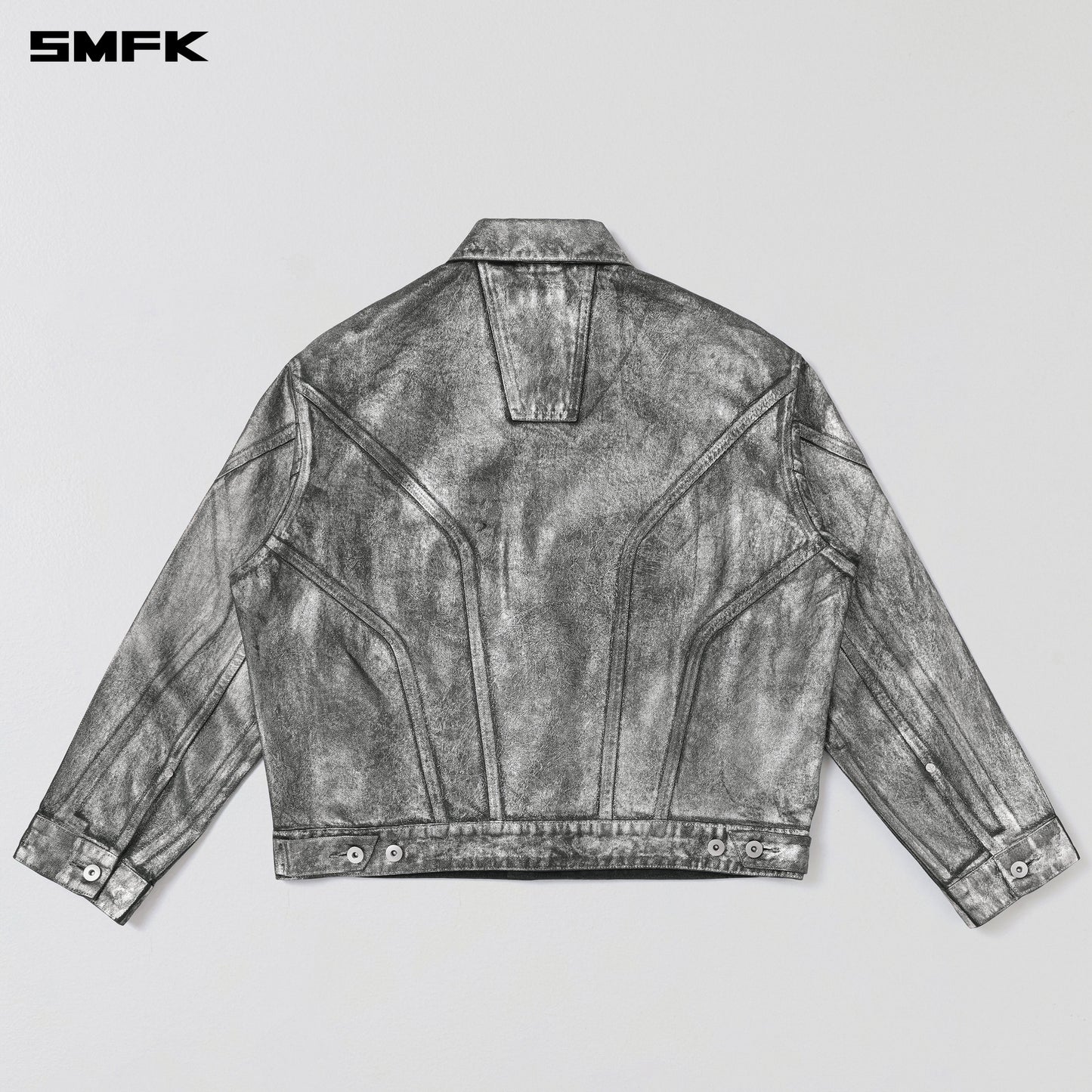 WILD MIRAGE LOOSE DENIM JACKET/COTTON