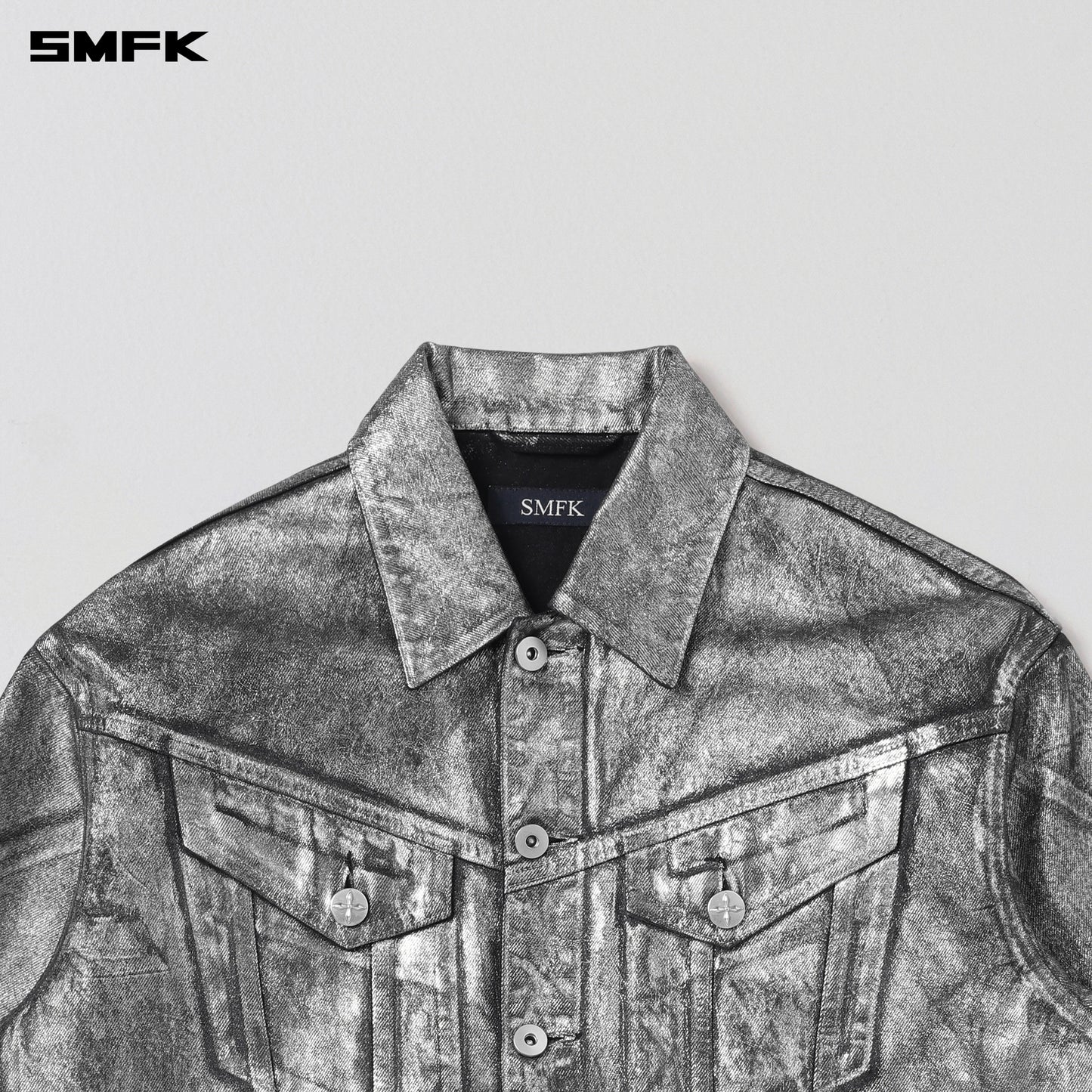 WILD MIRAGE LOOSE DENIM JACKET/COTTON