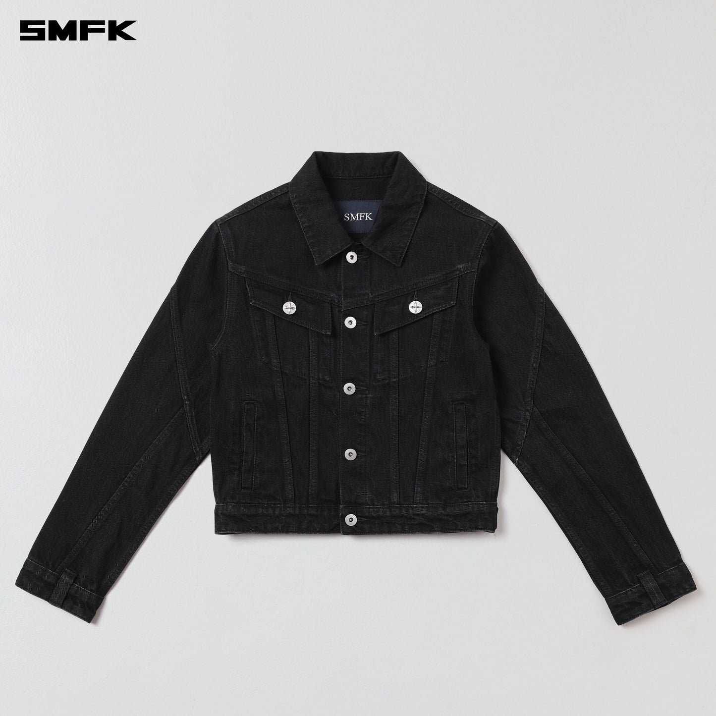 WILD MIRAGE SLIM DENIM JACKET/COTTON