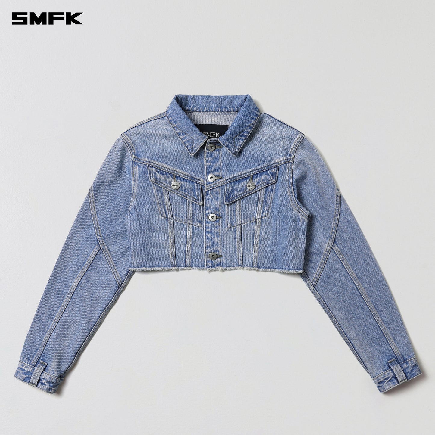 WILD MIRAGE HORT DENIM JACKET/COTTON