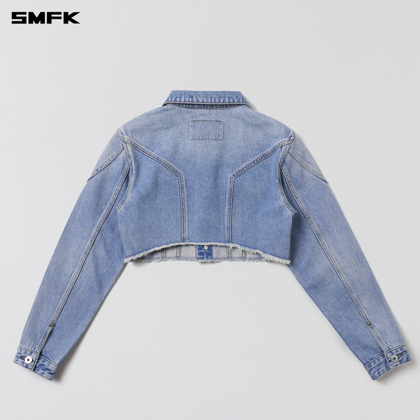 WILD MIRAGE HORT DENIM JACKET/COTTON