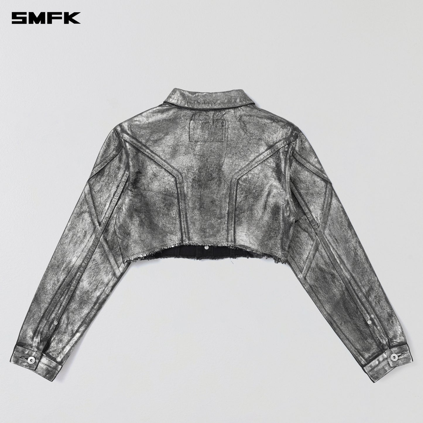 WILD MIRAGE HORT DENIM JACKET/COTTON