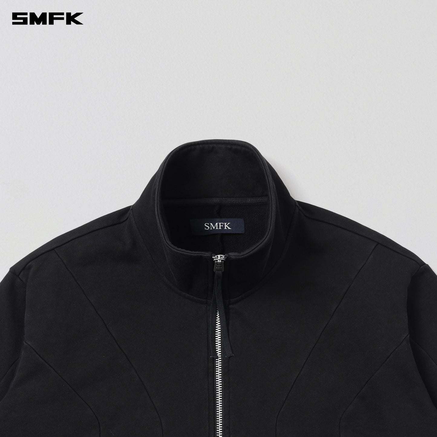 VINTAGE MUSE LOOSE ZIPPER SPORTS JACKET/COTTON