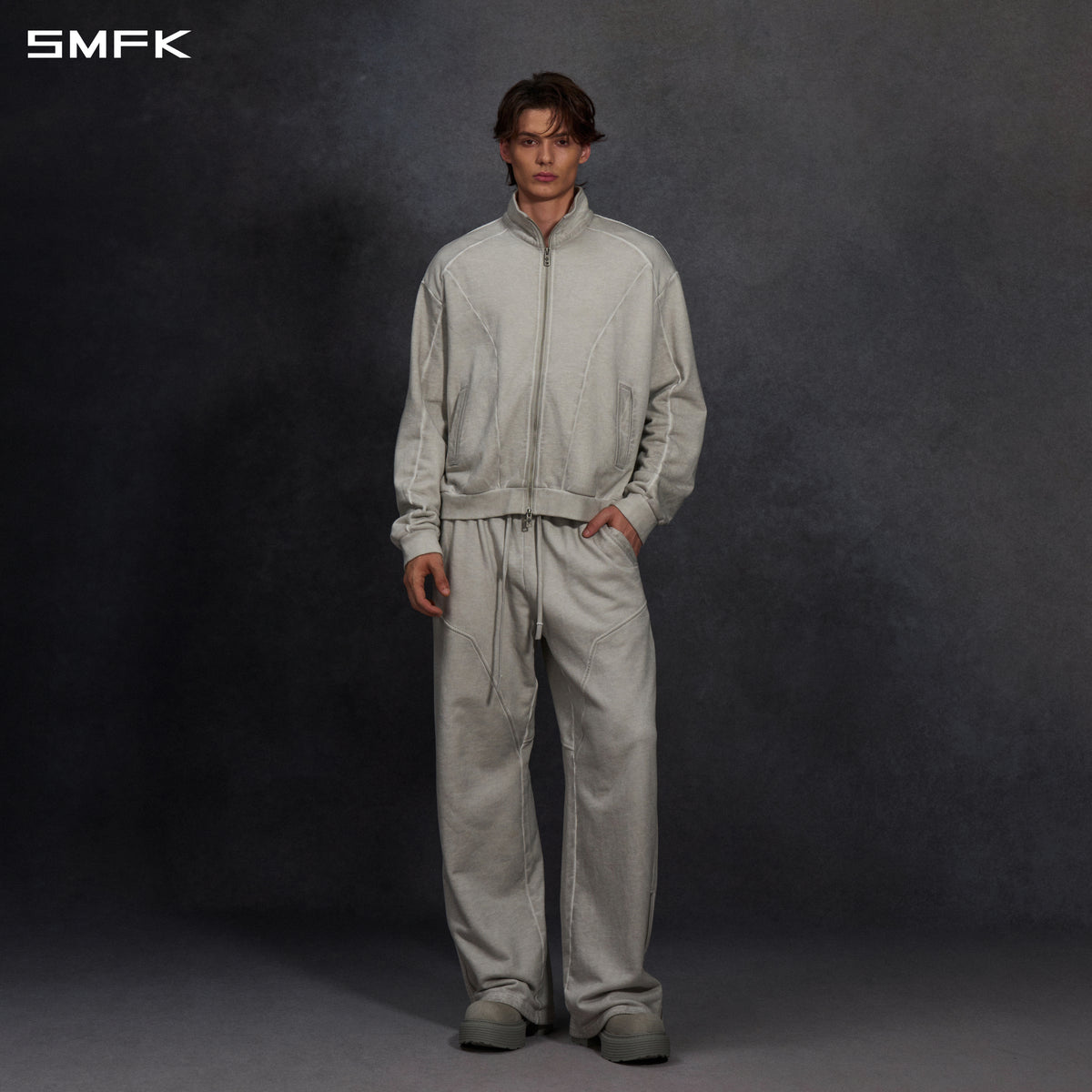 MYTH AEOLUS EVOLVE MASSIVE COLLAR JACKET /COLD DYE/U