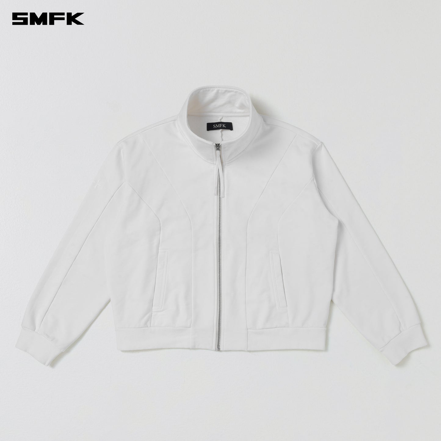 VINTAGE MUSE LOOSE ZIPPER SPORTS JACKET/COTTON