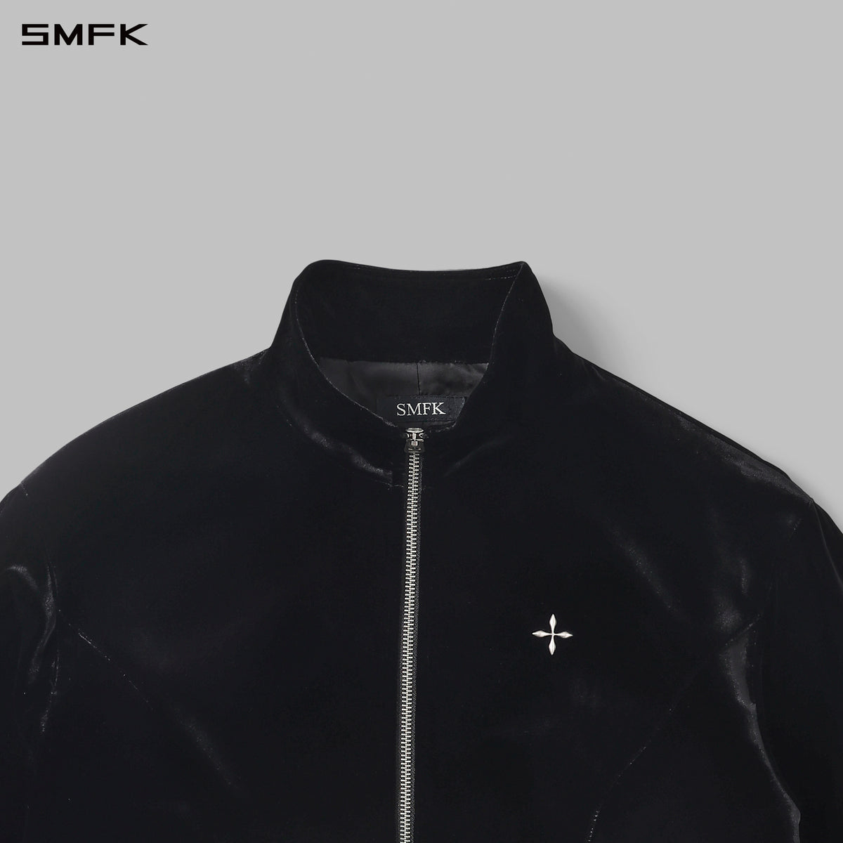 MYTH AEOLUS SYMMETRY VELVET TRAINING JACKET /SILK VELVET/U