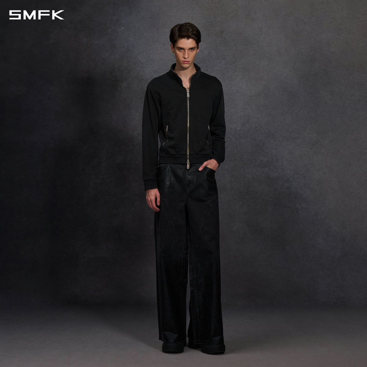 MYTH AEOLUS EVOLVE SLIM COLLAR JACKET /COLD DYE/U