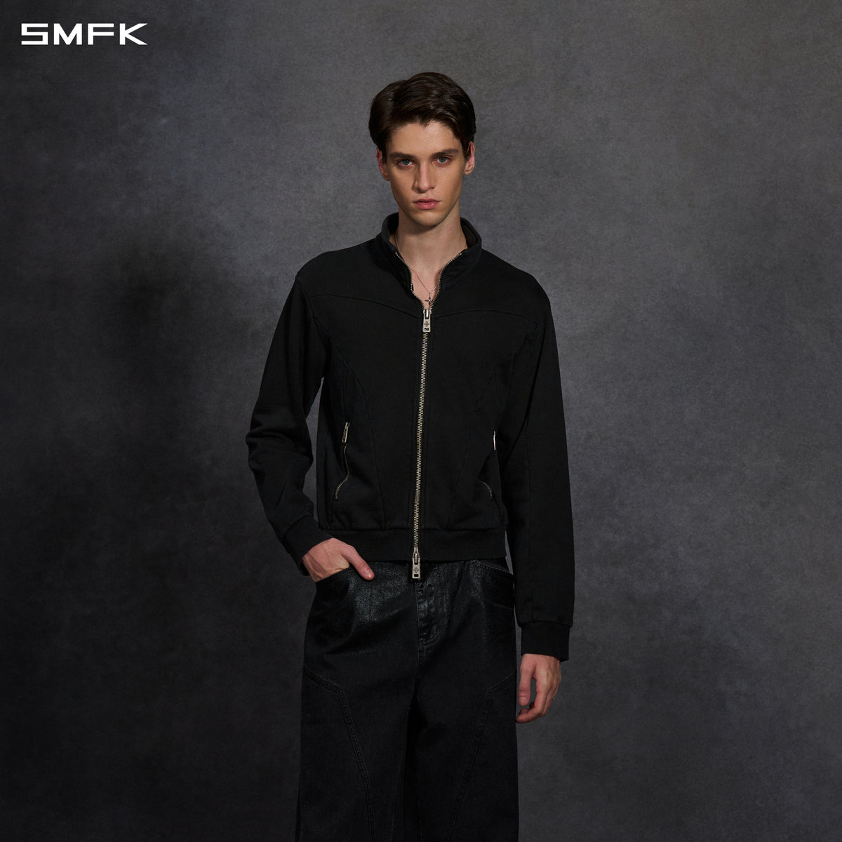 MYTH AEOLUS EVOLVE SLIM COLLAR JACKET /COLD DYE/U