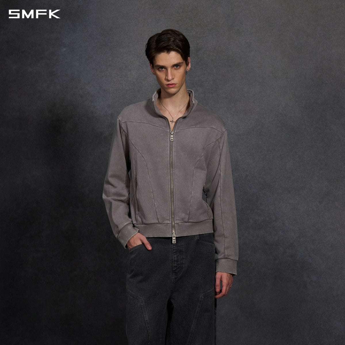 MYTH AEOLUS EVOLVE SLIM COLLAR JACKET /COLD DYE/U