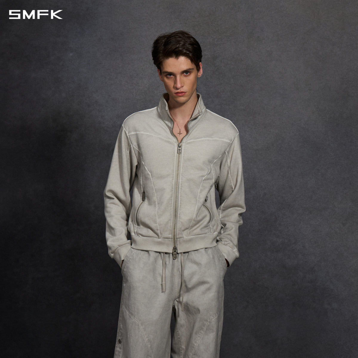 MYTH AEOLUS EVOLVE SLIM COLLAR JACKET /COLD DYE/U