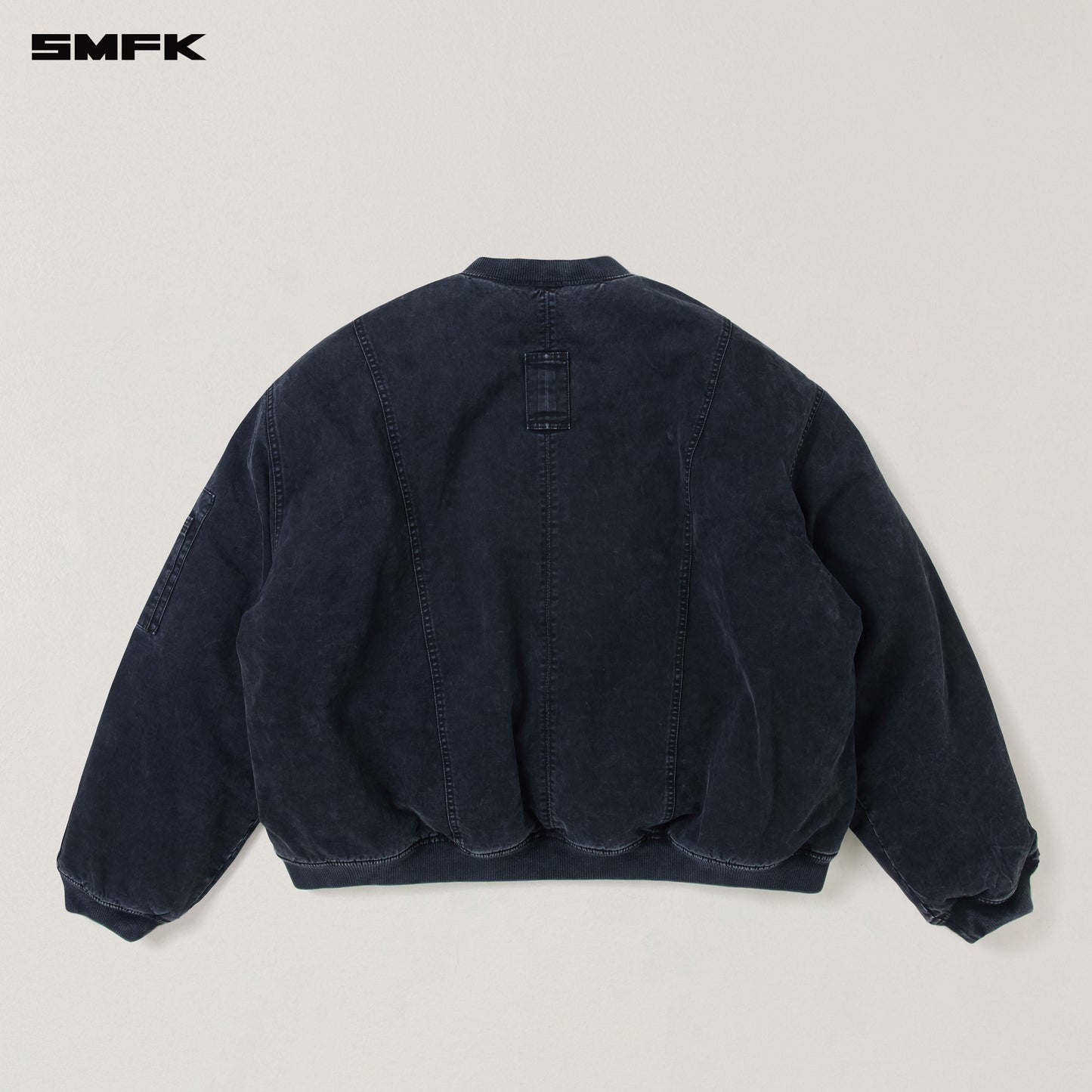 VINTAGE VANISH STORM DYE MASSIVE PILOT JACKET/STONE WASH/ VANISH BLACK