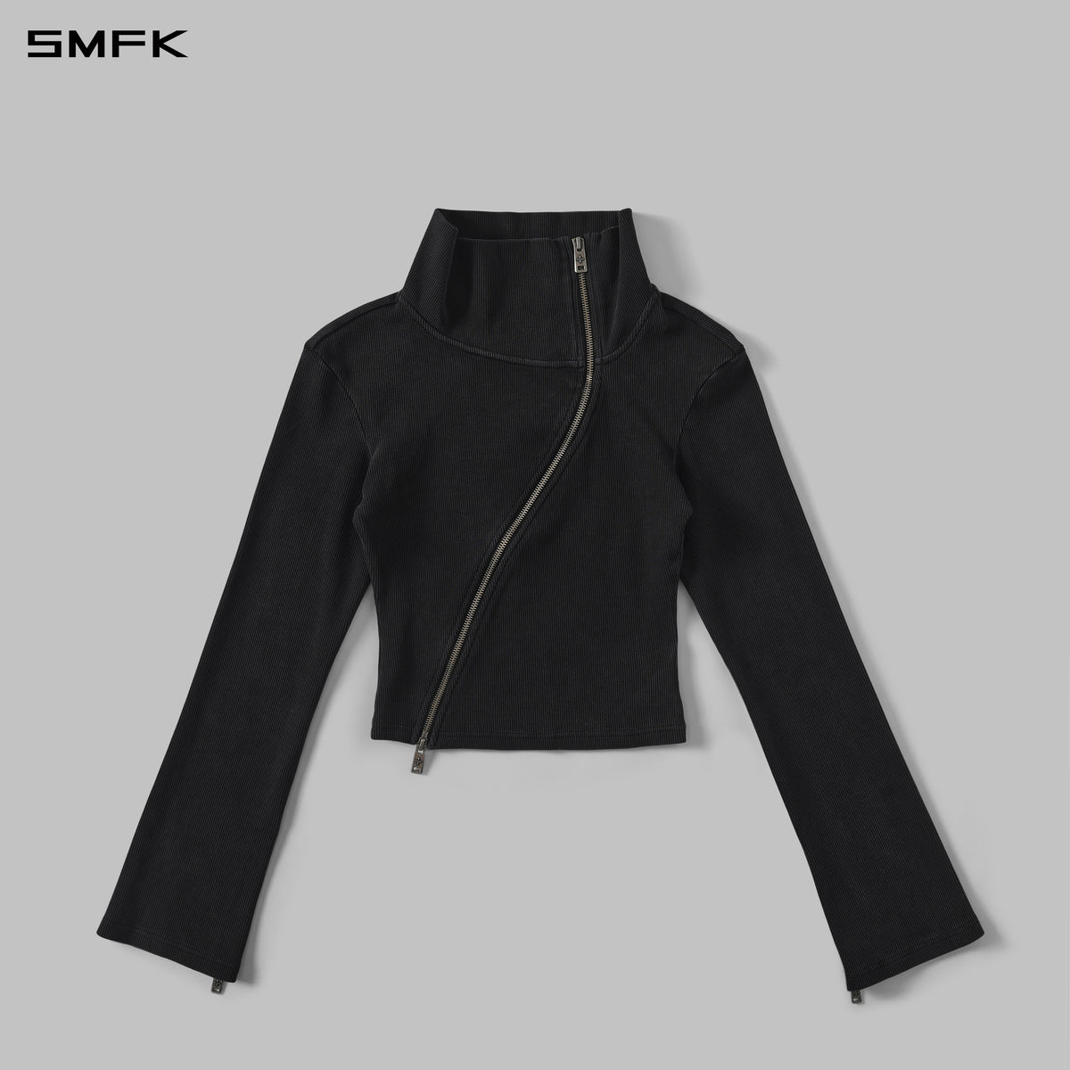MYTH AEOLUS MUTATION COLLAR JACKET /COLD DYE+WAX/W