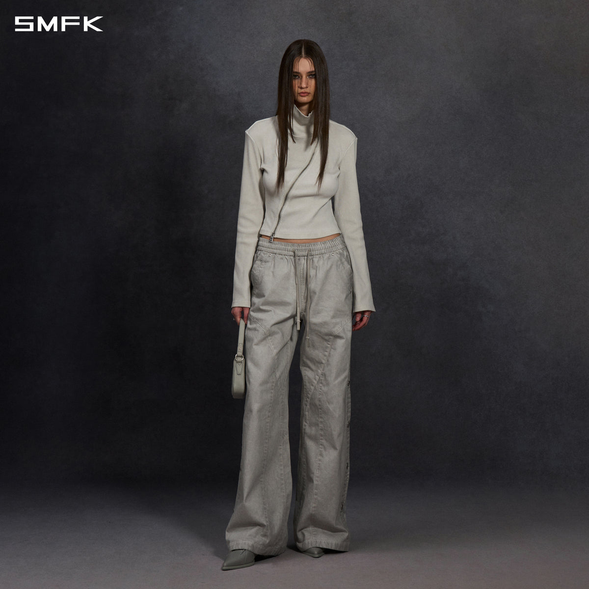 MYTH AEOLUS MUTATION COLLAR JACKET /COLD DYE/W